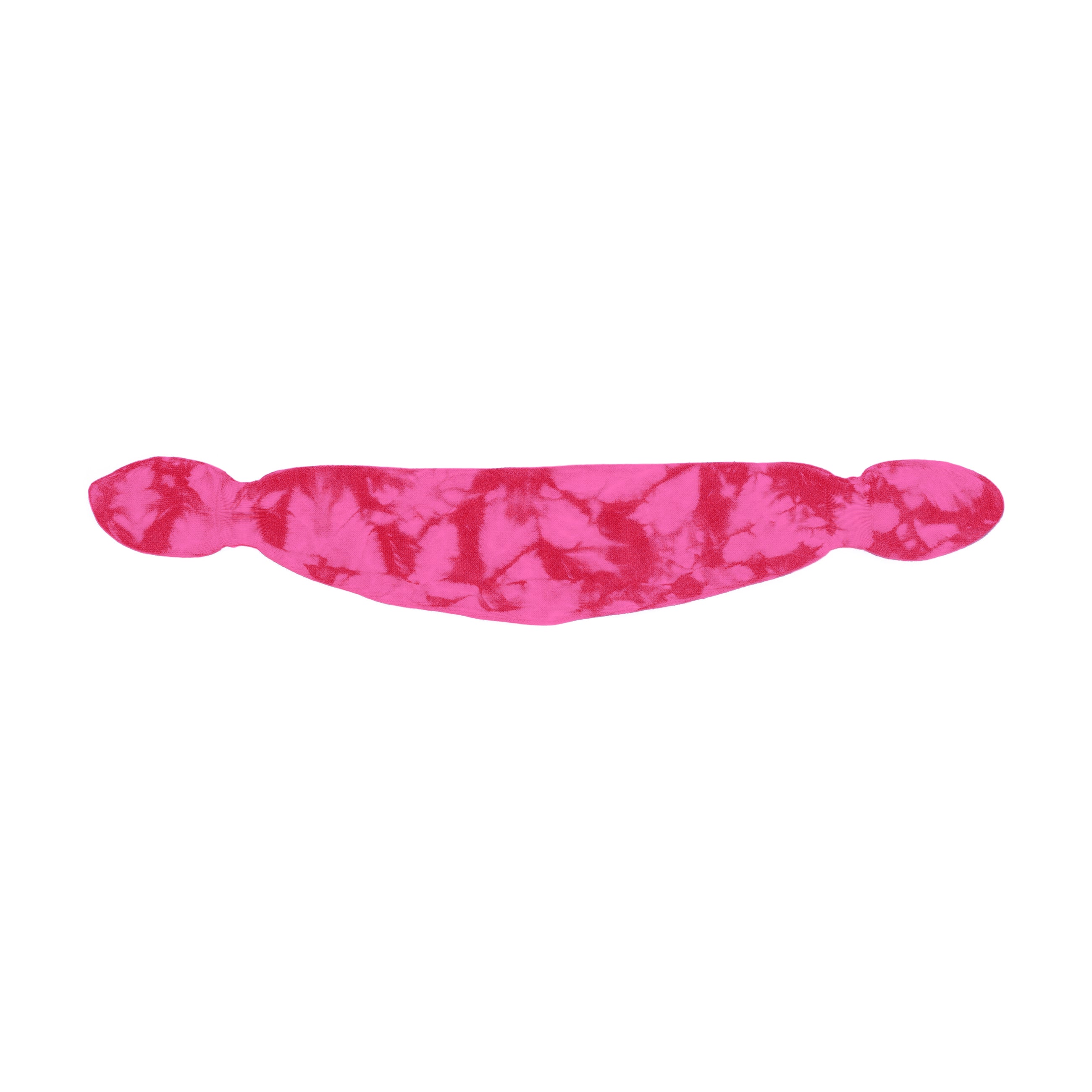 Kids pink tie dye scarf. 